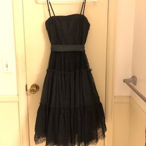 NEW black Anthropologie dress